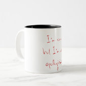 2 Couleurs tasse mignonne (Devant gauche)