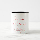 2 Couleurs tasse mignonne (Centre)