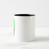 2 Couleurs Tasse mignonne de cactus (Centre)