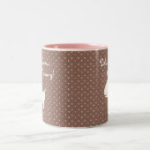 2 Couleurs Tasse mignonne de chèvre de Billy de bébé - (Centre)