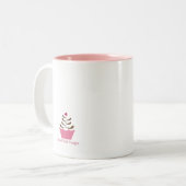 2 Couleurs Tasse mignonne de lapin (Devant gauche)