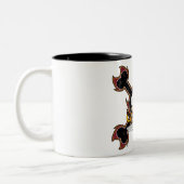 2 Couleurs Tasse mignonne de pirate de turban (Gauche)