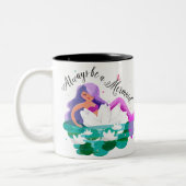 2 Couleurs Tasse mignonne de sirène de nénuphar (Gauche)