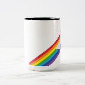 2 Couleurs Tasse mignonne de ton du bébé phoque de Rocket (Centre)