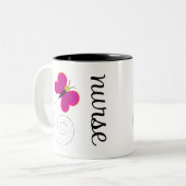 2 Couleurs Tasse mignonne d'infirmière (Devant gauche)