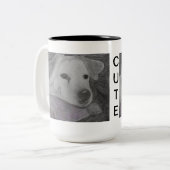 2 Couleurs Tasse mignonne/tasse (Devant gauche)