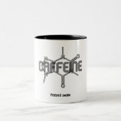2 Couleurs Tasse Molécule de Caféine – Cadeau pour les Fans d (Centre)