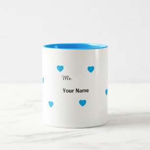 2 Couleurs Tasse - Monsieur