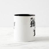 2 Couleurs Tasse morbide de garçon (Centre)