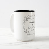 2 Couleurs Tasse Morgan & Rachelle (Devant gauche)