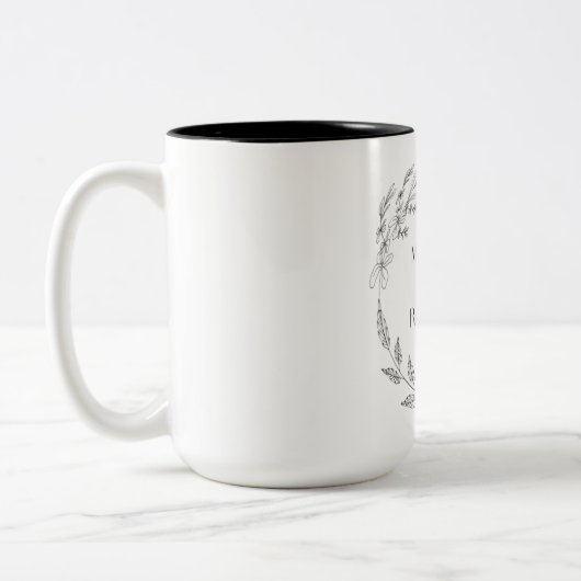 2 Couleurs Tasse Morgan & Rachelle (Gauche)