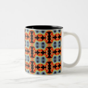 2 Couleurs Tasse Mosaïque Infinie