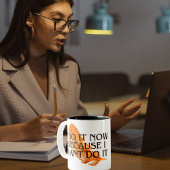 2 Couleurs Tasse Motivante pour Preneur d'Action - "Je le Fai