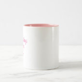 2 Couleurs Tasse moyenne de filles (Centre)