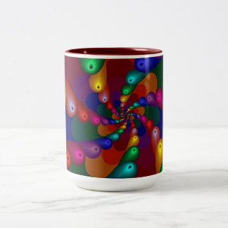 2 Couleurs Tasse multi de conception de couleur