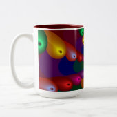 2 Couleurs Tasse multi de conception de couleur (Gauche)