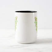 2 Couleurs Tasse mystique de papillons (Centre)