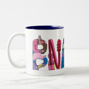 2 Couleurs Tasse   NASHVILLE, TN (BNA)