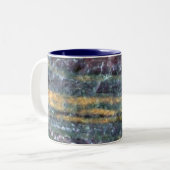 2 Couleurs Tasse naturelle de pierre bleue (Devant gauche)