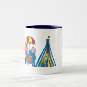 2 Couleurs Tasse | NEW YORK, NY (LGA) (Centre)