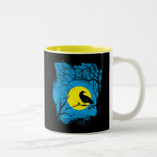 2 Couleurs Tasse noire de corneille