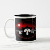 2 Couleurs Tasse noire de Kilroy- de vampire (Gauche)