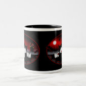 2 Couleurs Tasse noire de Kilroy- de vampire (Centre)