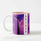 2 Couleurs Tasse NOMMÉE CROISÉE (Gauche)