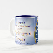 2 Couleurs TASSE nommée de la CE - customisée (Devant gauche)