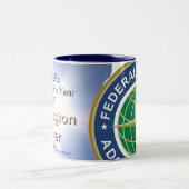 2 Couleurs TASSE nommée de la CE - customisée (Centre)