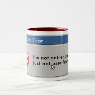2 Couleurs Tasse non facile à utiliser