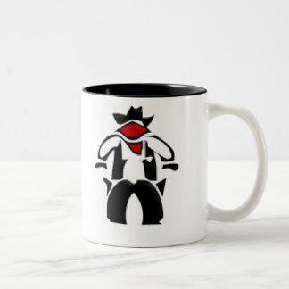 2 Couleurs tasse occidentale sauvage