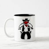 2 Couleurs tasse occidentale sauvage (Gauche)