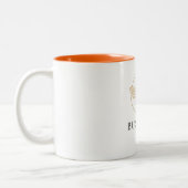 2 Couleurs Tasse - Occupé comme une abeille (Gauche)