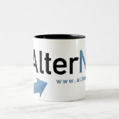 2 Couleurs Tasse officielle d'AlterNet (Centre)