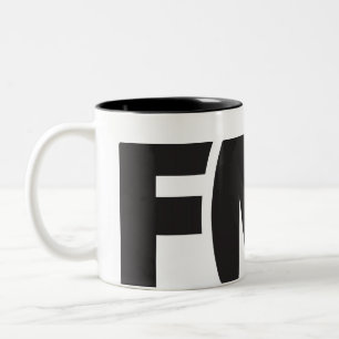 2 Couleurs Tasse officielle de FML : Logo de FML (noir)
