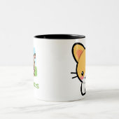 2 Couleurs Tasse officielle de SuperPets Kitty (Centre)