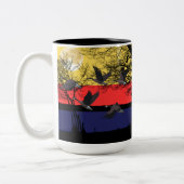 2 Couleurs Tasse Oies de Nuit (Gauche)