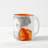 2 Couleurs Tasse orange du garçon 1 (Devant droit)
