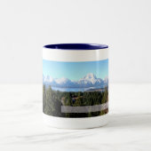 2 Couleurs Tasse panoramique de Tetons (Centre)