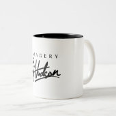 2 Couleurs Tasse par le Hudson (Devant droit)