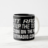 2 Couleurs Tasse par radio de Tutt (Devant droit)