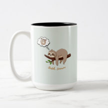 Tasse Paresseux Fainéant – Cadeau Drôle de Vibes R