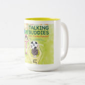 2 Couleurs Tasse parlante d'amis (Devant droit)