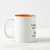 2 Couleurs Tasse pas toujours grincheuse (Gauche)