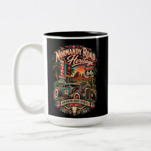 2 Couleurs Tasse Patrimoine de la Route de Normandie – Rebell