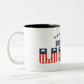 2 Couleurs Tasse patriotique née aux États-Unis (Gauche)