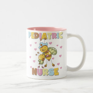 2 Couleurs Tasse pédiatrique d'infirmière d'abeille
