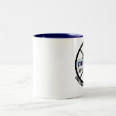 2 Couleurs Tasse pendante de logo (Centre)