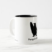 2 Couleurs tasse penguintastic de surf (Devant gauche)